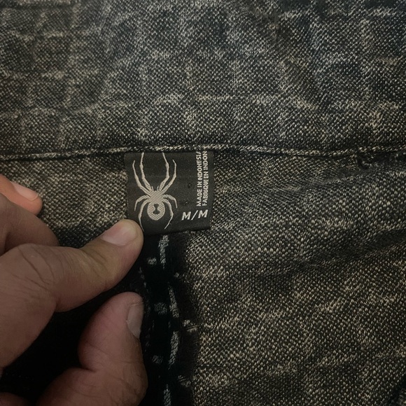 Spyder Black and Gray Women's Sweater - Picture 4 of 7